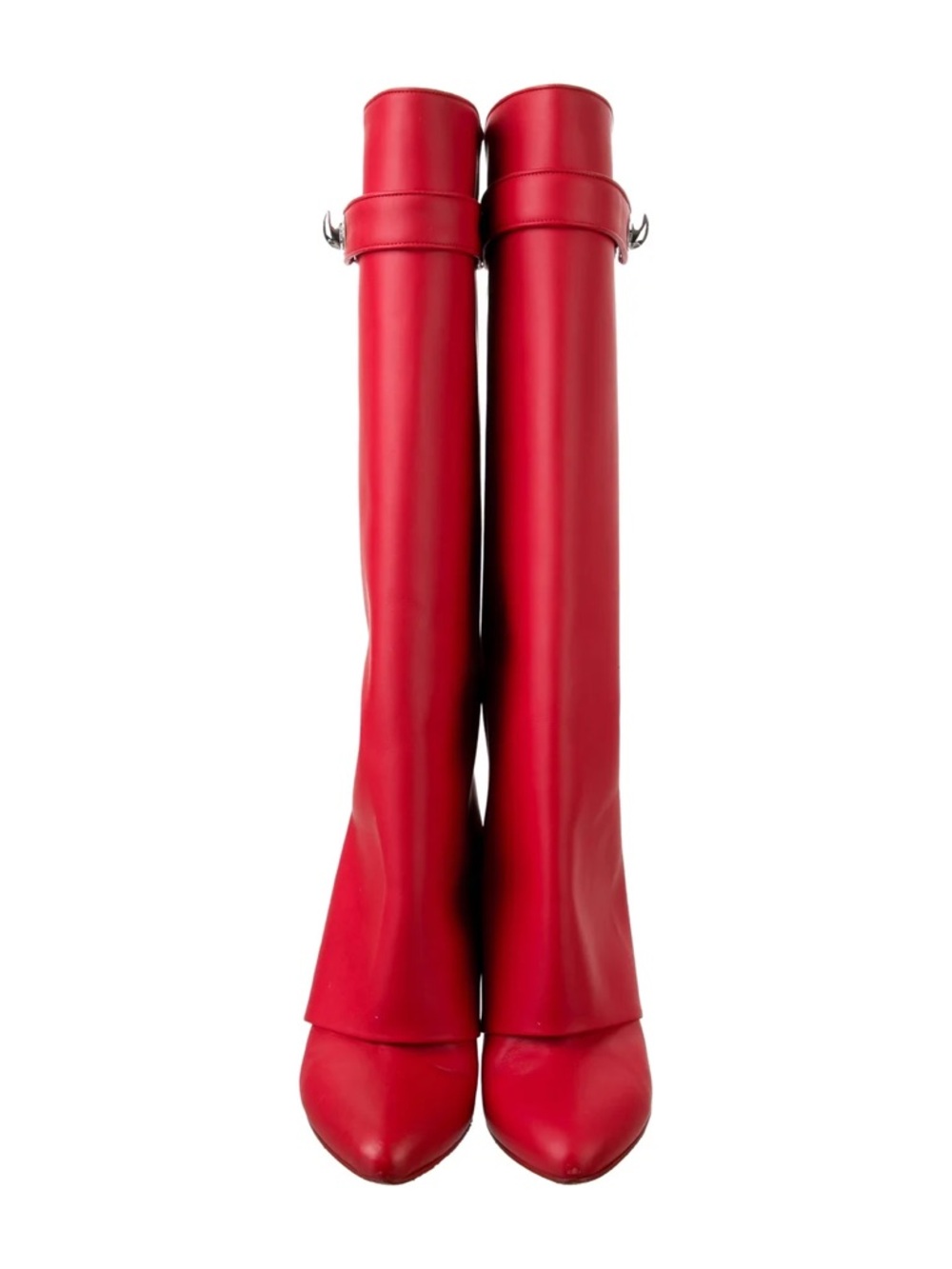 Givenchy Red Shark Leather Boots